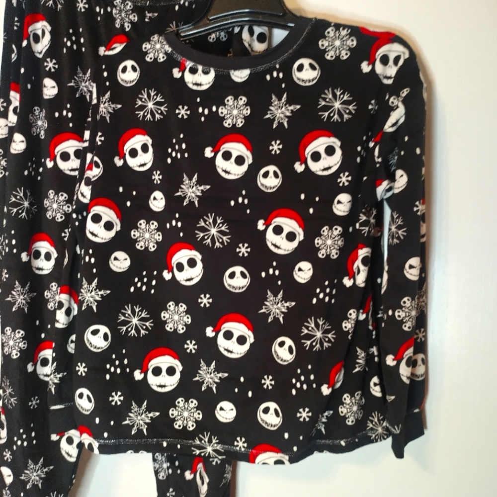 DISNEY Nightmare Before Christmas Jack Skellington 2 piece set size L